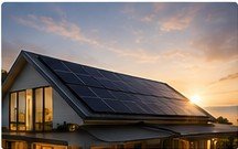 Modern rooftop solar